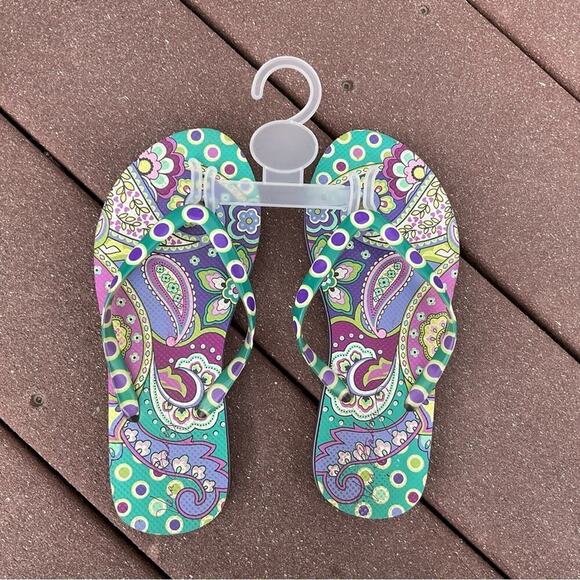VERA BRADLEY Heather  Flip Flops - Picture 9 of 9